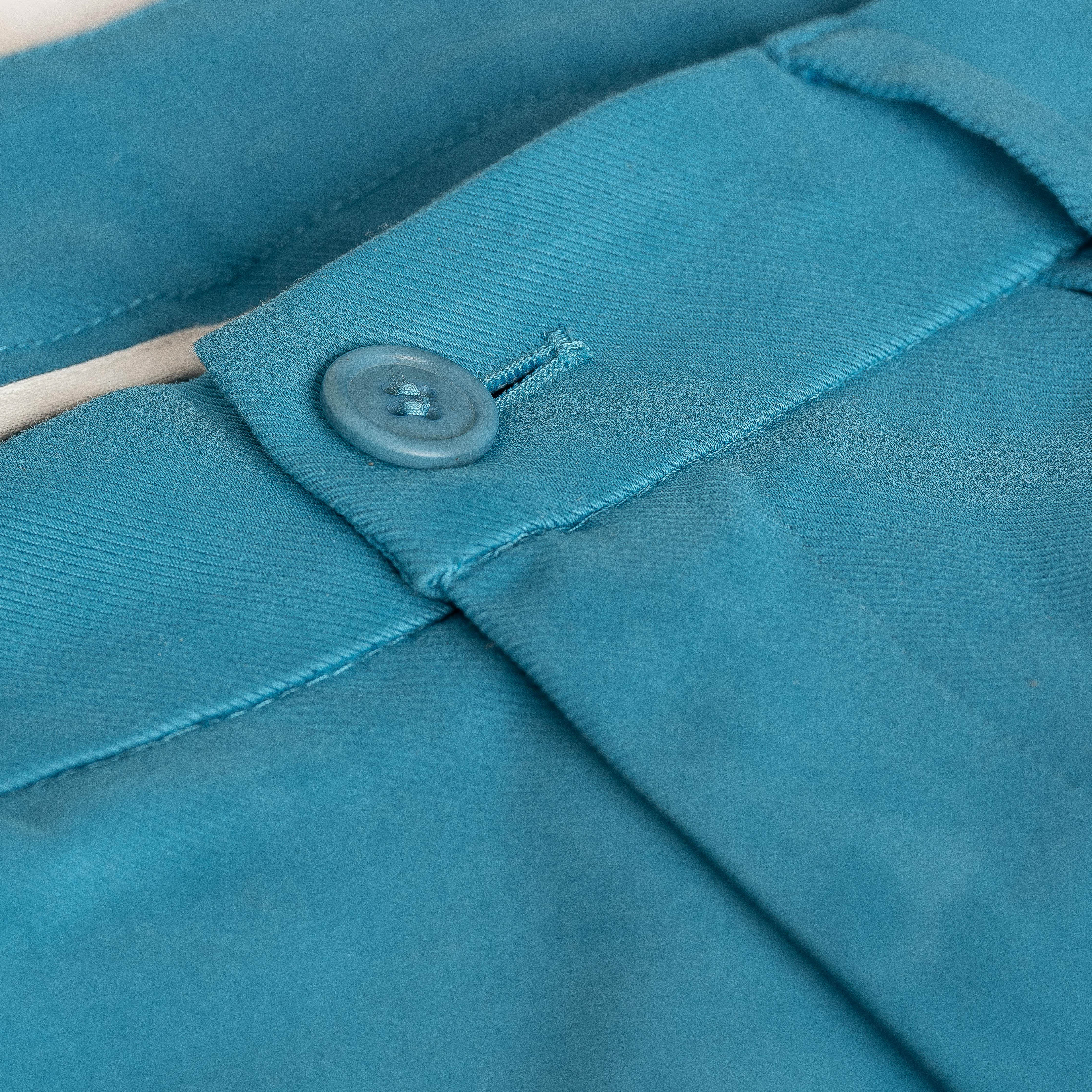 Pantalone sartoriale color petrolio