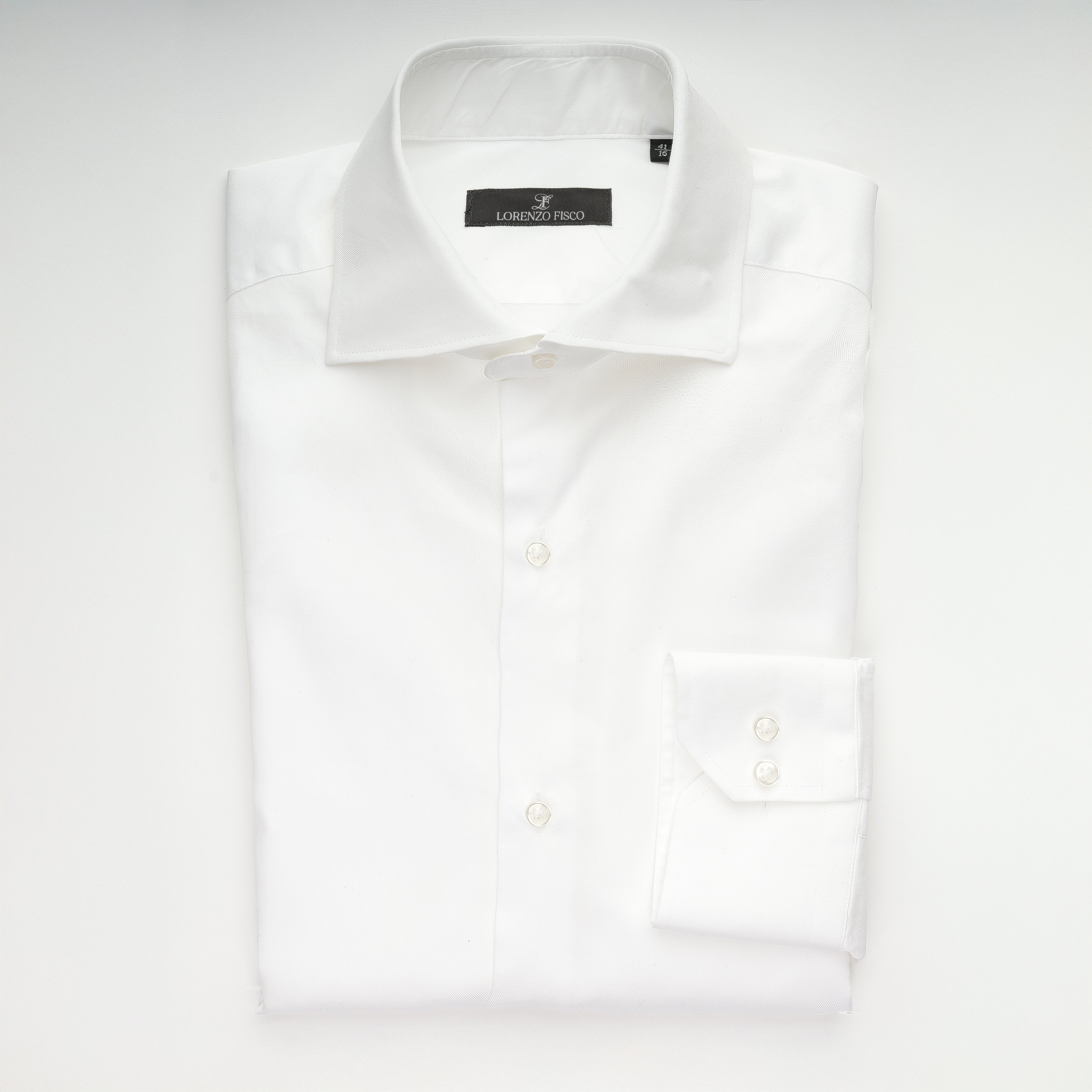 Camicia in Twill di Cotone bianca - Eleganza Quotidiana