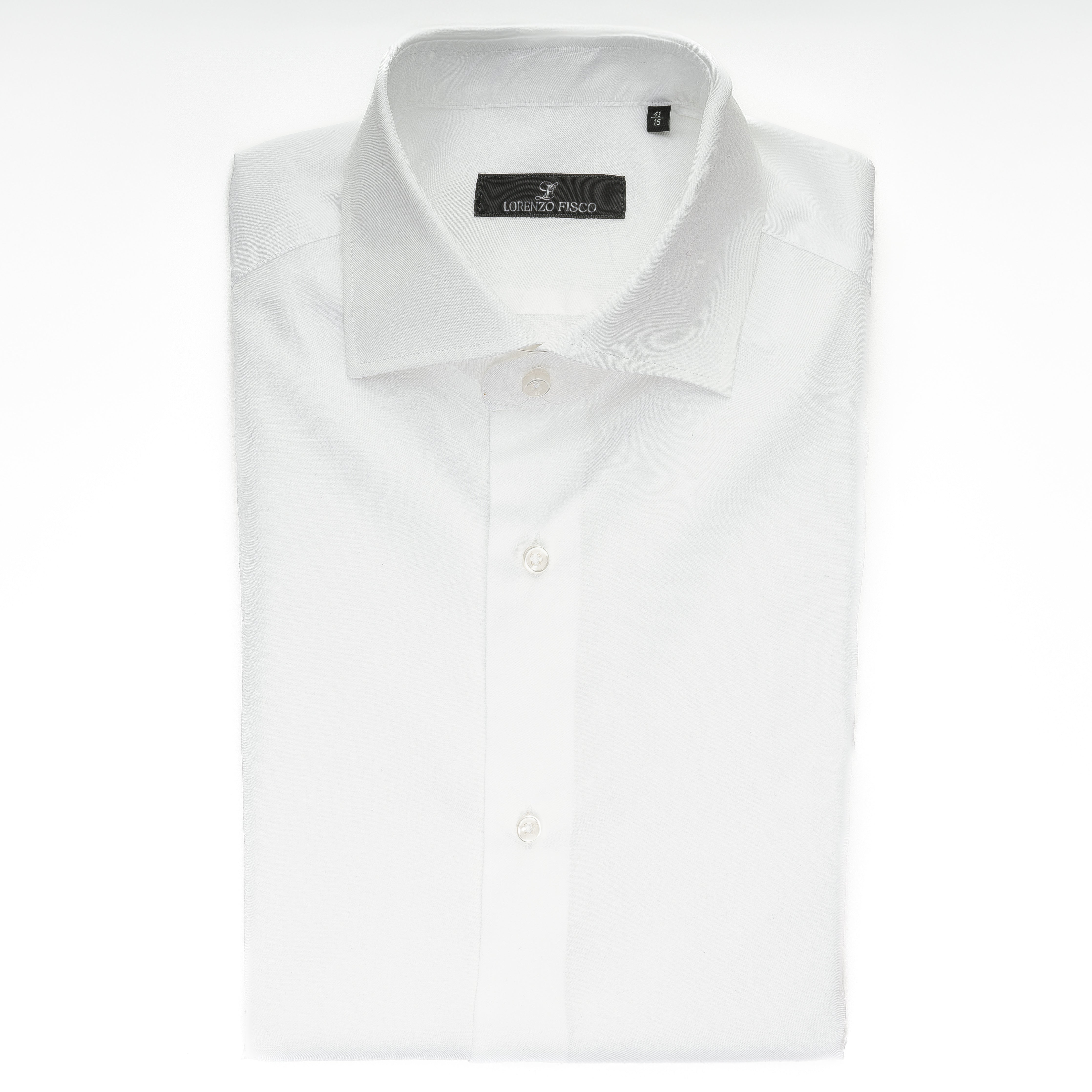 Camicia in Twill di Cotone bianca - Eleganza Quotidiana