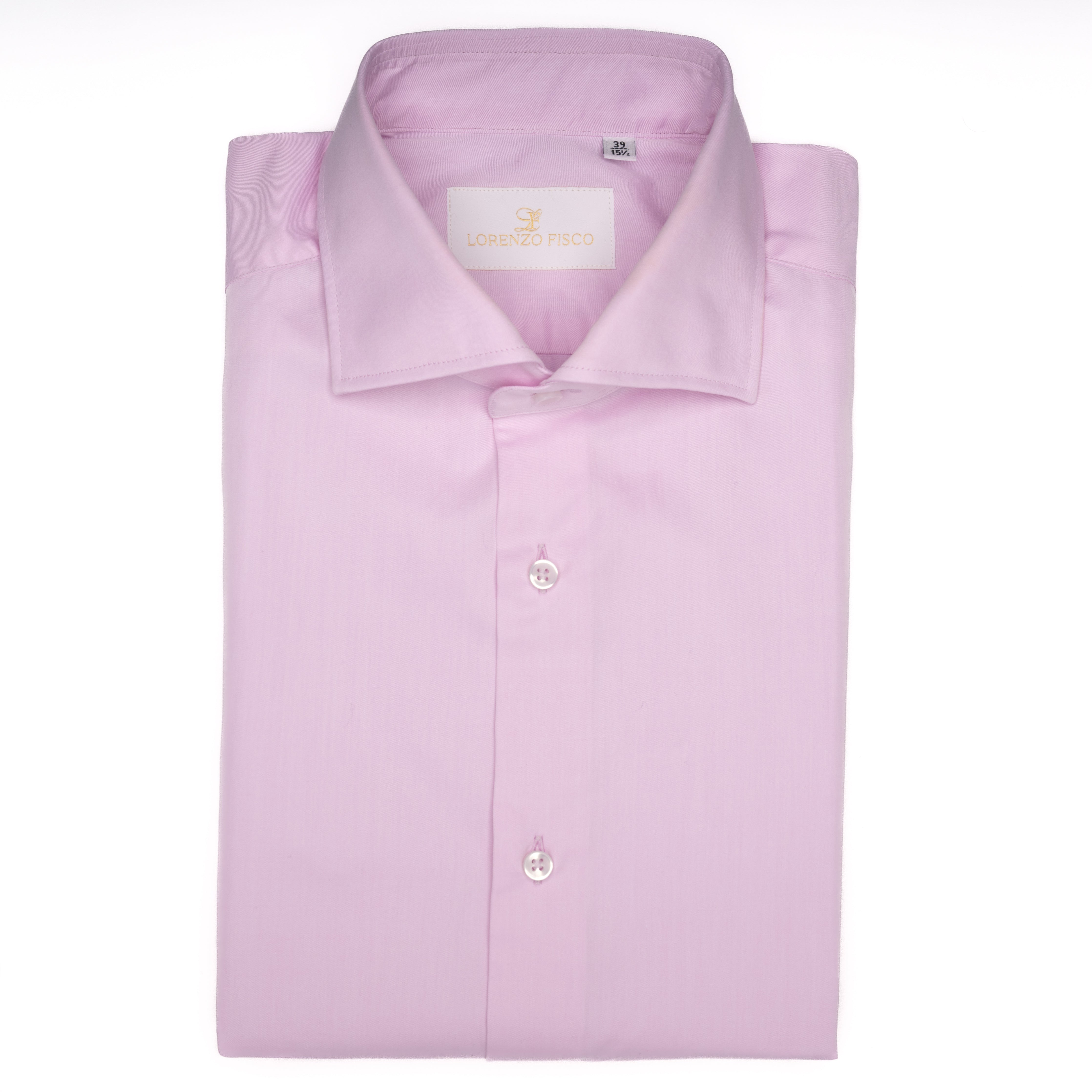 Camicia in Twill di Cotone rosa - Eleganza Quotidiana